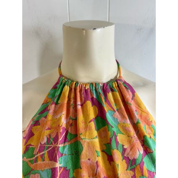 lost & wonder Eternal Lights Floral Minidress in Peach. Size Large. NWOT - Picture 6 of 11